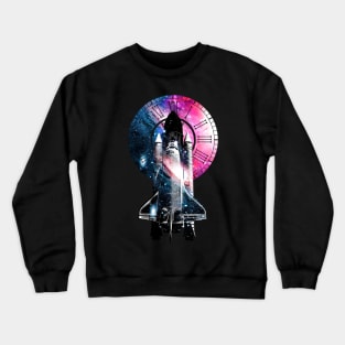 Space Travel Crewneck Sweatshirt